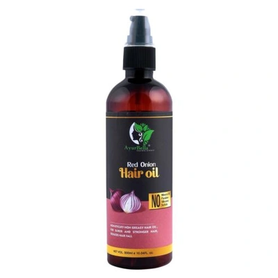 AyurBella Natural Science Red Onion Hair Oil Net Vol. 6.77 fl. oz / 200ml wow