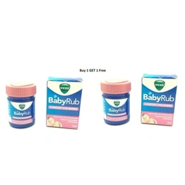 2 x Vicks BabyRub Vapo Rub Soothing Vapour Ointment comfort for Babies 25 ML