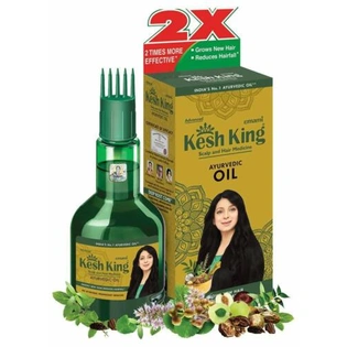 Kesh King Emami Herbal Ayurvedic Scalp and Hair Oil For Hair Growth 100ML+shampo