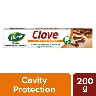 Dabur Herb'l Clove Toothpaste, 200 gm x 3 herbal paste