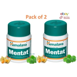 2 BOX 120 TABLETS MENTAT HIMALAYA OFFICIAL DOCUMENTS ENHANCES MEMORY EXP. 2024