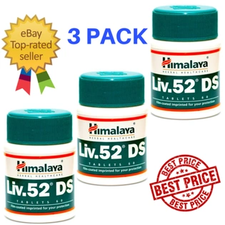 3 Box 180 tablets Himalaya Liv52 DS Liver Repair Officially Certificate EXP.2024