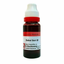 Dr.Reckeweg Homoeopathic Sabal Serrulata Mother Tincture 1X (Q) (20ml)