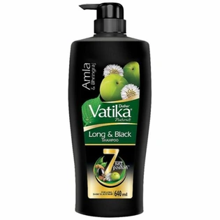 Dabur Vatika long-black-shampoo-power-of-7-natural-ingredients 640ml