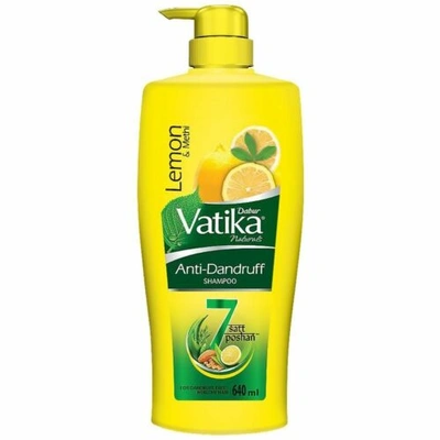 Dabur Vatika anti-dandruff-shampoo-power-of-7-natural-ingredients 640 ml