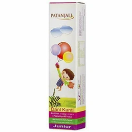 Swami PATANJALI DANT KANTI Junior ToothPASTE special for Child, Children - 100gm