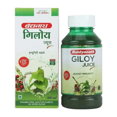 Baidyanath Jhansi Boost Immunity Natural Giloy Juice, 500 Ml