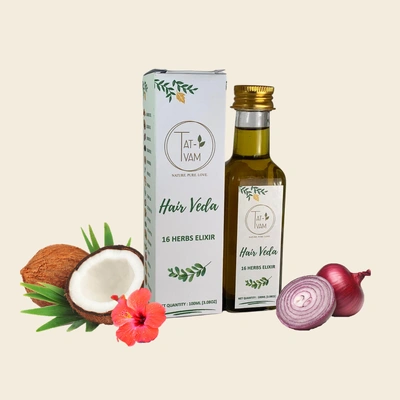 Hair Veda - 16 Organic Herbs Hair Oil