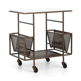 Milo Trolley End Table