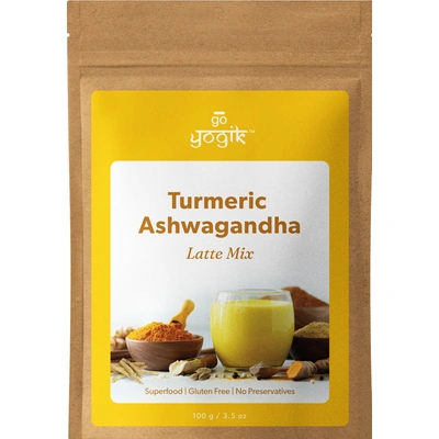 Go-Yogik Turmeric Ashwagandha Latte Mix