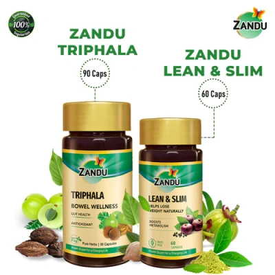 Triphala (90 Caps) & Lean & Slim (60 Caps)