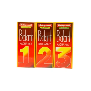 Baidyanath Jhansi Balant Kadha Combo Pack No-1 2 3 600ml Post Delivery Blood Circulation