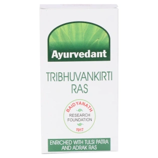 Baidyanath Ayurvedant TribhuvanKirti Ras Useful High Fever Inflammatory