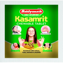 Baidyanath Kasamrit Chewable 4Tablet Pack Of-20