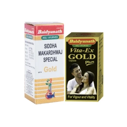 Baidyanath Siddha Makardhwaj Special With Vita X Gold Plus Improve Your Vitality