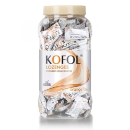 Kofol Lozenges Jar (Orange)