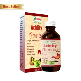 Ayurvedic Syrup for Acidity - Acidity Amritam Syrup (100 ML)