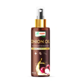 ONION HAIR OIL FOR HAIR GROWTH & HAIR FALL CONTROL - WITH FENUGREEK SEED OIL