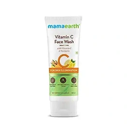 Mamaearth Vitamin C Face Wash for Healthy Skin | Paraben & SLS-Free | All Skin Types