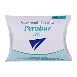 Perobar 2.5% Benzoyl Peroxide Cleansing Bar | For Acne & Skin Infections