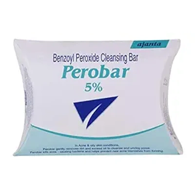 Perobar 2.5% Benzoyl Peroxide Cleansing Bar | For Acne & Skin Infections