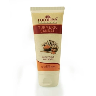 Roottree Natures Turmeric Sandal Brightening Face Wash