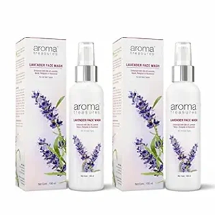 Aroma treasures lavender face wash