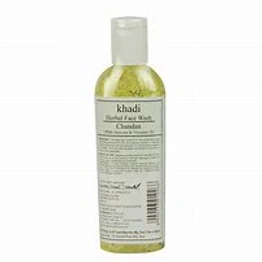 Khadi Herbal Chandan Face Wash with Aloevera & Vitamin E