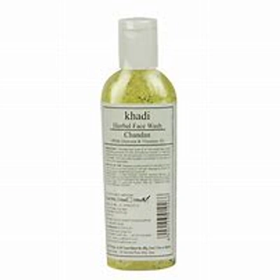 Khadi Herbal Chandan Face Wash with Aloevera & Vitamin E