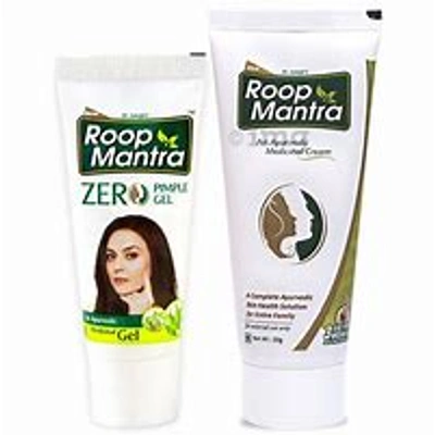 Roop Mantra Combo Pack of Zero Pimple Gel 15gm & Face Cream 30gm