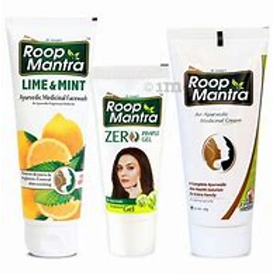 Roop Mantra Combo Pack of Face Cream 15gm & Lime Mint Face Wash 50ml