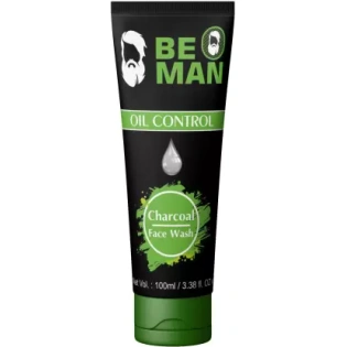 Be O Man Activated Charcoal Face Wash