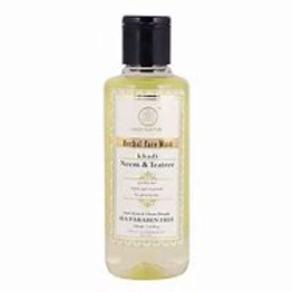 Khadi Organique Natural Face Wash Neem and Teatree SLS Paraben Free