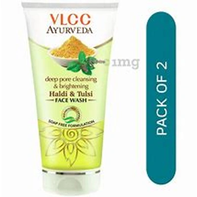 VLCC Ayurveda Deep Pore Cleansing & Brightening Haldi & Tulsi Face Wash