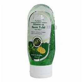 Globus Purifying Aloe Vera Neem Tulsi Face Wash Natural Vanilla