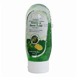 Globus Purifying Aloe Vera Neem Tulsi Face Wash Natural Vanilla