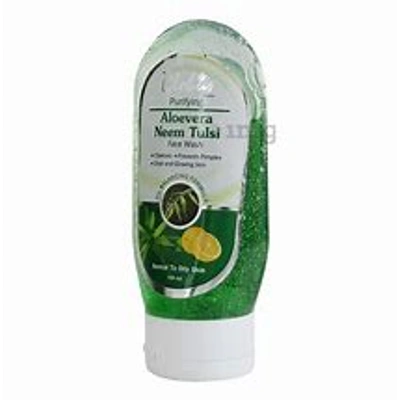 Globus Purifying Aloe Vera Neem Tulsi Face Wash Natural Vanilla