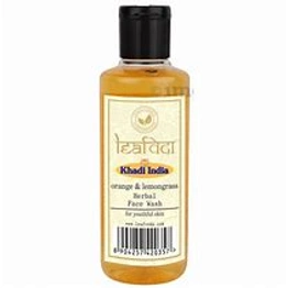 Khadi Leafveda Herbal Orange & Lemongrass Face Wash