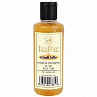 Khadi Leafveda Herbal Orange & Lemongrass Face Wash