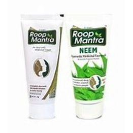 Roop Mantra Combo Pack of Face Cream 30gm & Neem Face Wash 50ml