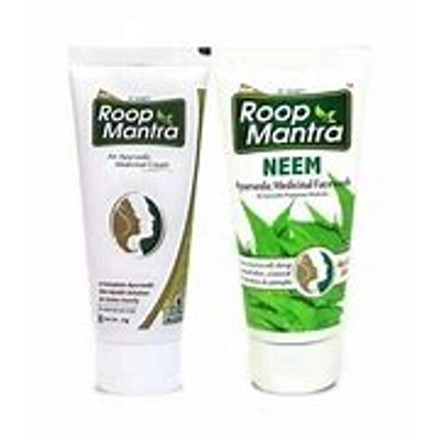 Roop Mantra Combo Pack of Face Cream 30gm & Neem Face Wash 50ml