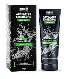 HealthVit Activated Charcoal Face Wash