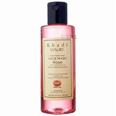 Khadi Mauri Herbal Rose Face Wash