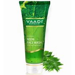 Vaadi Herbals Value Pack of Anti-Acne Neem Face Wash with Tea Tree Extract