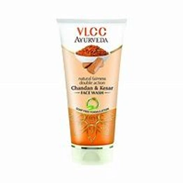 VLCC Ayurveda Natural Fairness Double Action Chandan & Kesar Face Wash