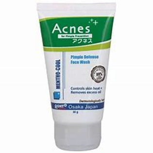 Acnes Mentho-Cool Pimple Defense Face Wash