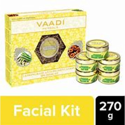 Vaadi Herbals Lemongrass Anti-Pigmentation Spa Facial Kit with Cedarwood Extract 270gm