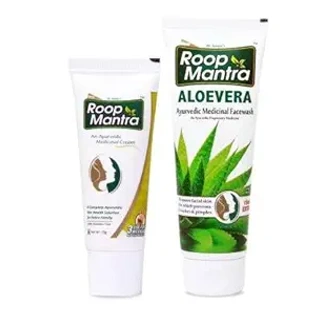 Roop Mantra Combo Pack of Face Cream 15gm & Aloevera Face Wash 115ml