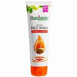 Banjara's Multani Mitti and Orange Tan Free Face Wash