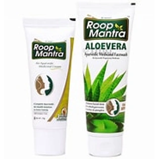 Roop Mantra Combo Pack of Face Cream 60gm & Aloevera Face Wash 50ml